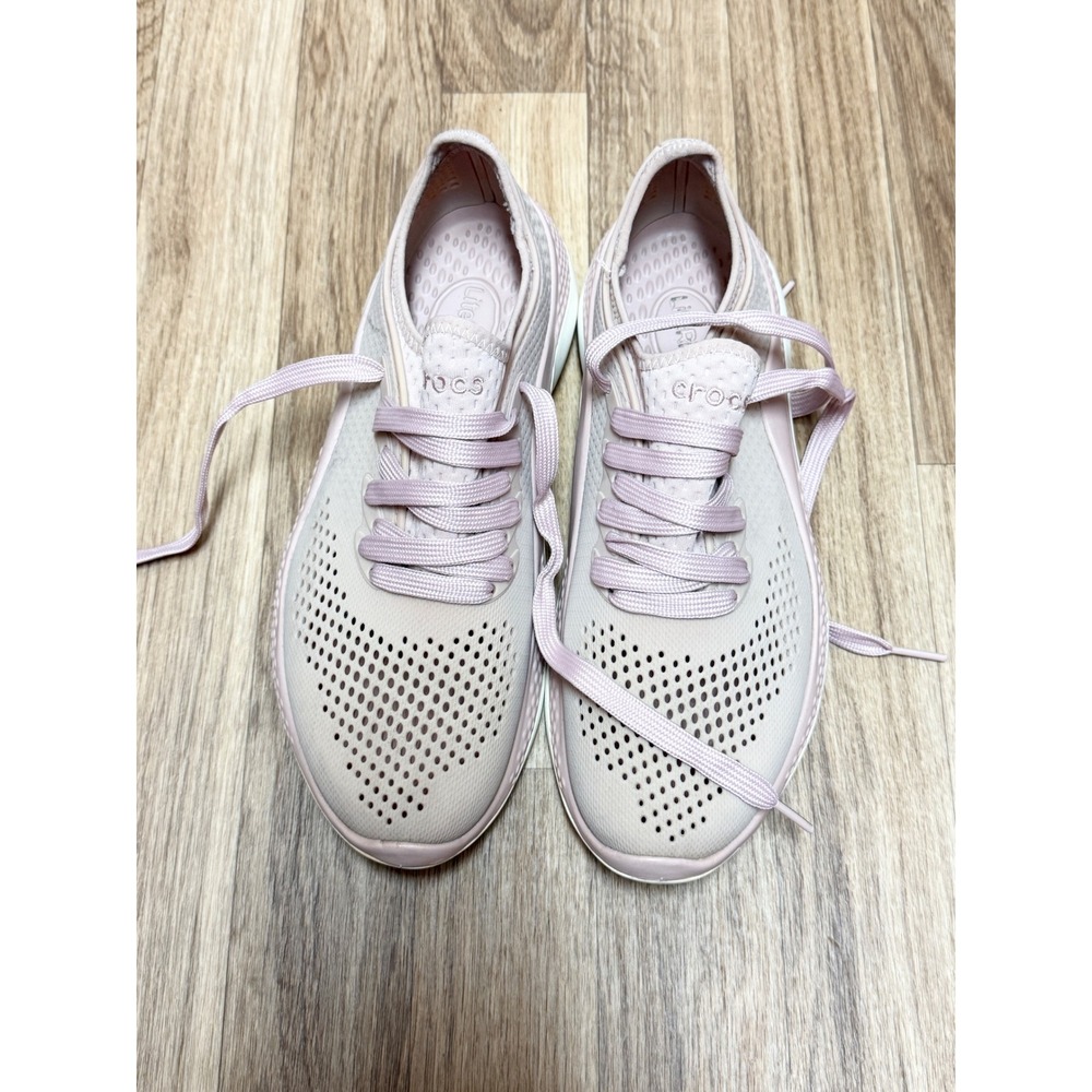 Crocs LiteRide 360 Pacer Pink Mauve Athletic Walking Sneakers Womens 8 - Picture 6 of 6